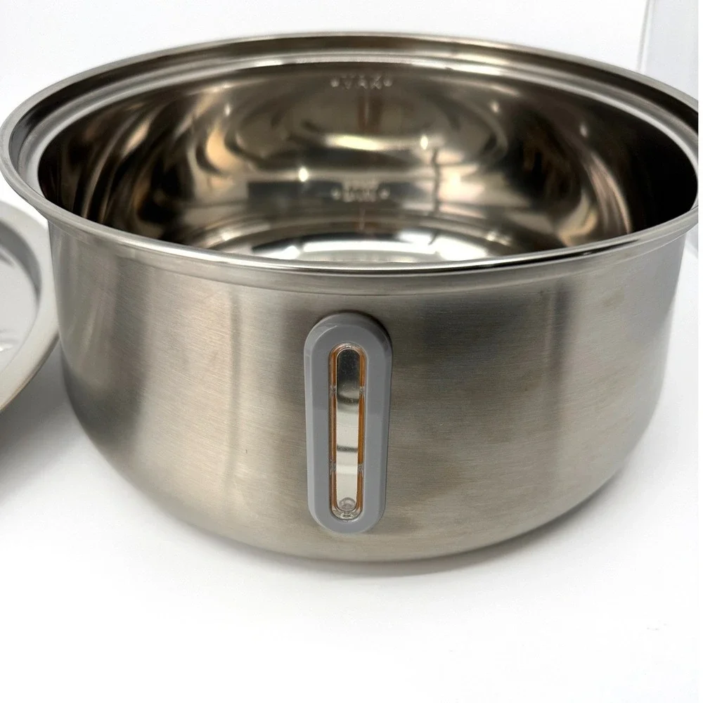 KittySpout 4L Stainless Steel Pet Water Fountain Wireless Motion Sensor 4L EUC